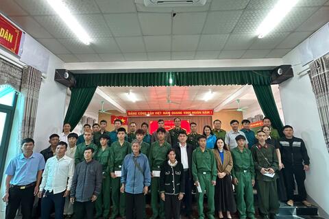 Chương trình gặp mặt, động viên công dân lên đường nhập ngũ năm 2026