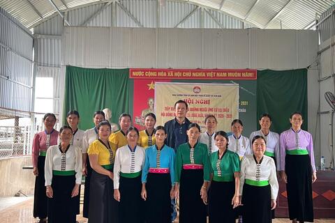 Hội nghị tiếp xúc cử tri với những người ứng cử đại biểu HĐND xã Bum Nưa khóa XXII nhiệm kỳ 2026–2031tại đơn vị bầu cử số 04 và 05.