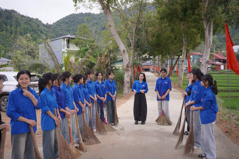 Thanh niên biên giới xung kích vì cuộc sống cộng đồng