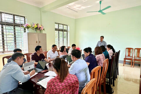 UBND xã Bum Nưa tổ chức phiên họp thường kỳ tháng 3 năm 2026