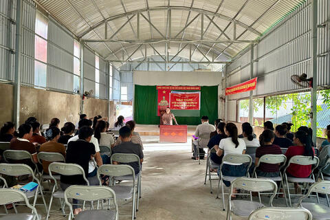 Xã Bum Nưa khai giảng lớp đào tạo nghề cho lao động nông thôn trên địa bàn năm 2026