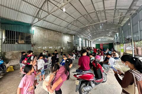 Hoạt động khám chữa bệnh, khám sàng lọc miễn phí cho nhân dân trên địa bàn xã Bum Nưa tiếp tục được triển khai sâu rộng