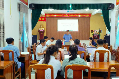 UBND XÃ BUM NƯA TỔ CHỨC PHIÊN HỌP THƯỜNG KỲ THÁNG 8 NĂM 2026
