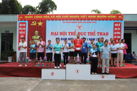 XÃ BUM NƯA ĐẨY MẠNH PHONG TRÀO THỂ DỤC THỂ THAO, NÂNG CAO SỨC KHỎE NHÂN DÂN